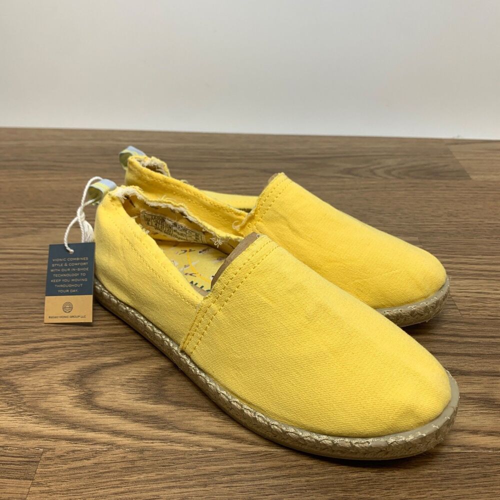 Vionic‎ Beach “Laguna Sun” Canvas Women’s Slip On US6 / EUR 37 Shoes